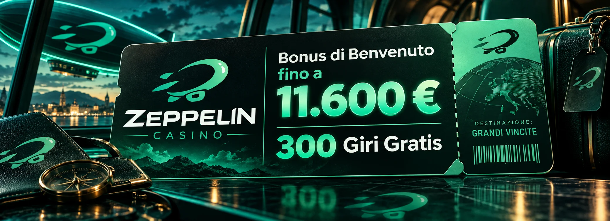 11.600 € + 300 giri gratis